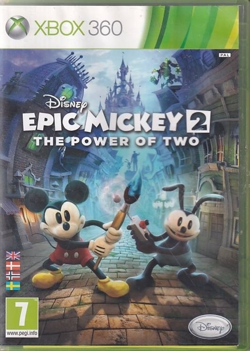 Disney Epic Mikey 2 The Power of Two - XBOX 360 (B Grade) (Genbrug)